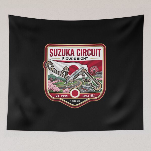 Item preview, Suzuka Circuit Historic Japanese Grand Prix Venue designed and sold by enzoade.