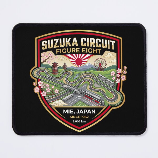 Item preview, Suzuka Circuit Bucket List For Motorsport Enthusiasts designed and sold by enzoade.