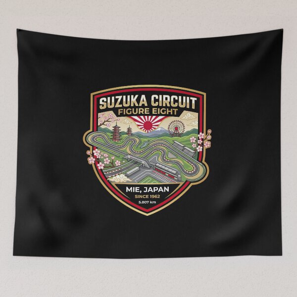 Item preview, Suzuka Circuit Bucket List For Motorsport Enthusiasts designed and sold by enzoade.