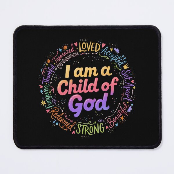 Item preview, I am a Child of God Christian Retro Jesus Faith designed and sold by OlakunleOloroz.