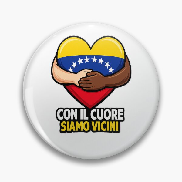 Item preview,  Con il cuore siamo vicini – Solidarietà al Venezuela  designed and sold by RipantinaFantasy .