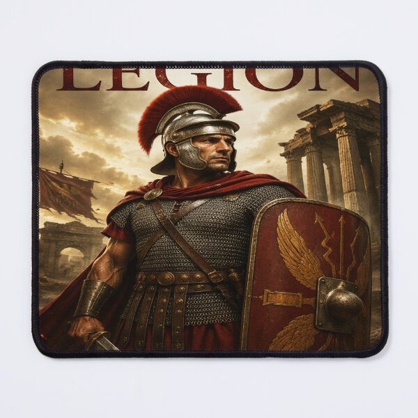 Item preview, High-quality digital illustration of a Roman legion centurion with the exclusive JMAVILA ART seal. designed and sold by Mavila Forge.