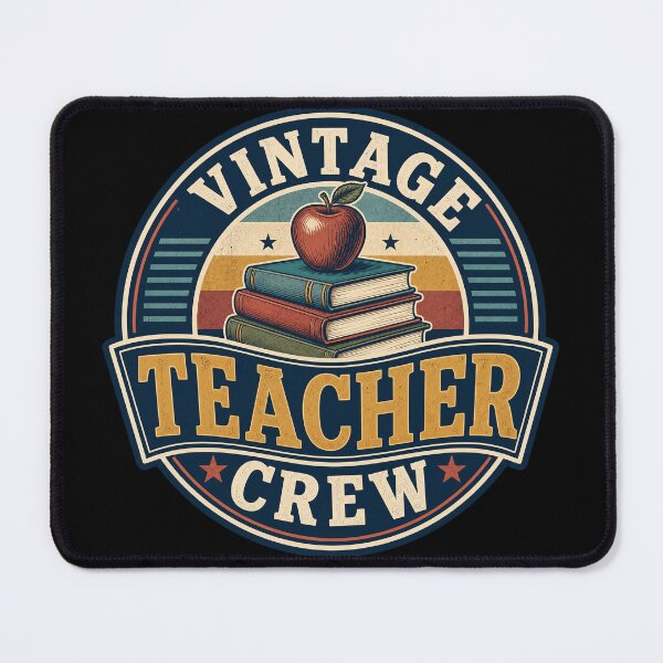 Item preview, Vintage Teacher Crew designed and sold by PatysArt.
