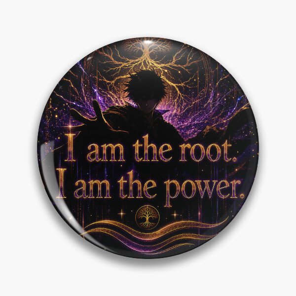 Item preview, I am the root. I am the power.(Anime Ver.) designed and sold by MaxDreamsArt.