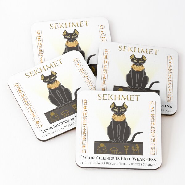 Item preview, Sekhmet · Your Silence Is Not Weakness · It Is The Calm Before The Goddess Strikes · Egypt Art designed and sold by PharaohDArt.