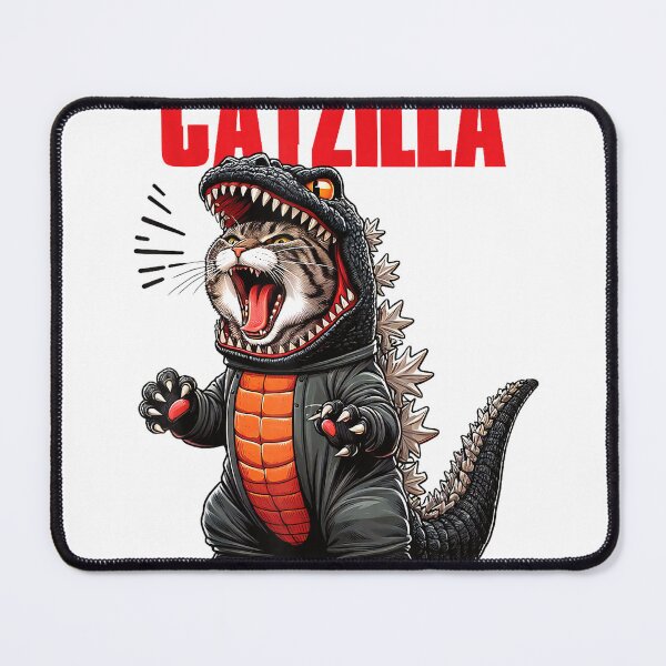 Item preview, Cute Cat Kitty Catzilla for Cat Moms Cat Dads Pet Lovers T-Shirt designed and sold by Othinus.