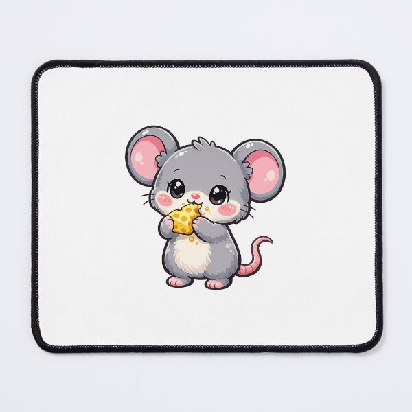 Item preview, Mousy Eating Cheese designed and sold by odkocreative.