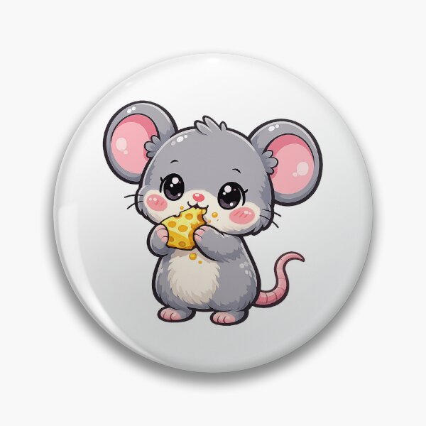 Item preview, Mousy Eating Cheese designed and sold by odkocreative.