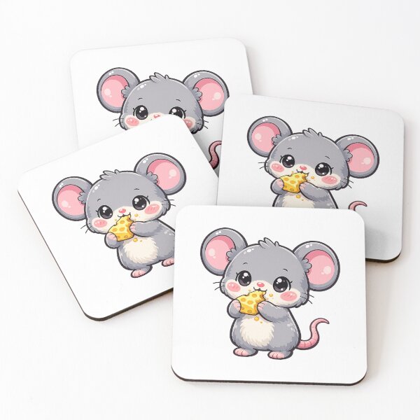 Item preview, Mousy Eating Cheese designed and sold by odkocreative.
