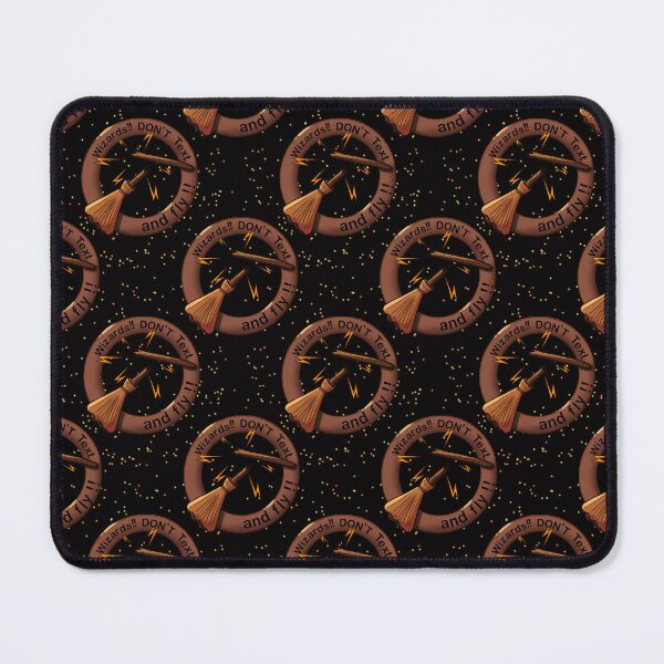 Item preview, Flying broomstick danger, wizards, witches Halloween designed and sold by OhNoNotAgain42.