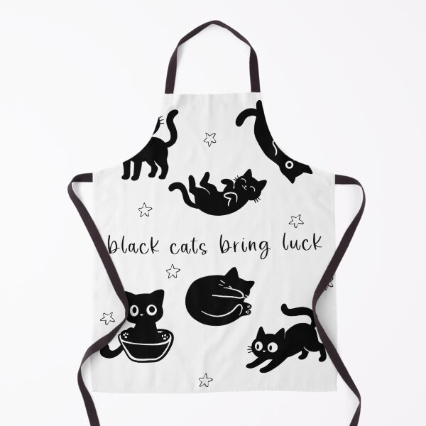 Item preview, black cats bring luck • cute cat lover poster designed and sold by Mypixieart.
