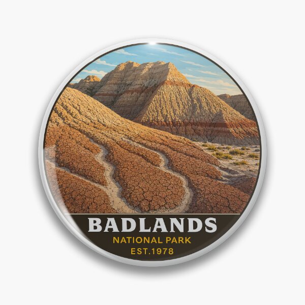 Item preview, Badlands National Park South Dakota designed and sold by Gideon Emmerich.