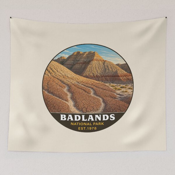 Item preview, Badlands National Park South Dakota designed and sold by Gideon Emmerich.