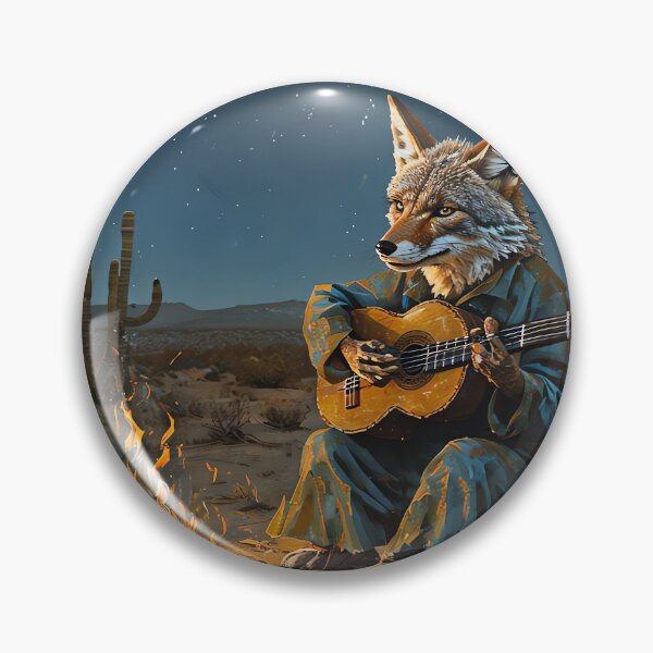 Item preview, Coyote’s Desert Serenade designed and sold by ONYX Pixee.