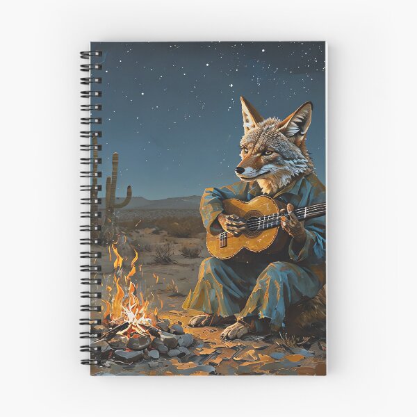 Item preview, Coyote’s Desert Serenade designed and sold by ONYX Pixee.