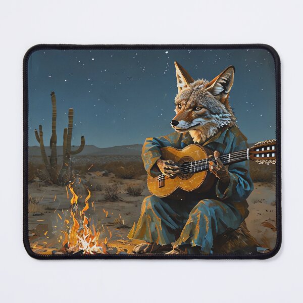 Item preview, Coyote’s Desert Serenade designed and sold by ONYX Pixee.