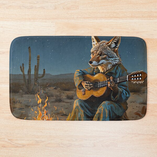 Item preview, Coyote’s Desert Serenade designed and sold by ONYX Pixee.