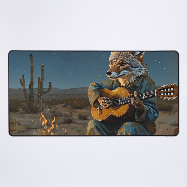 Item preview, Coyote’s Desert Serenade designed and sold by ONYX Pixee.