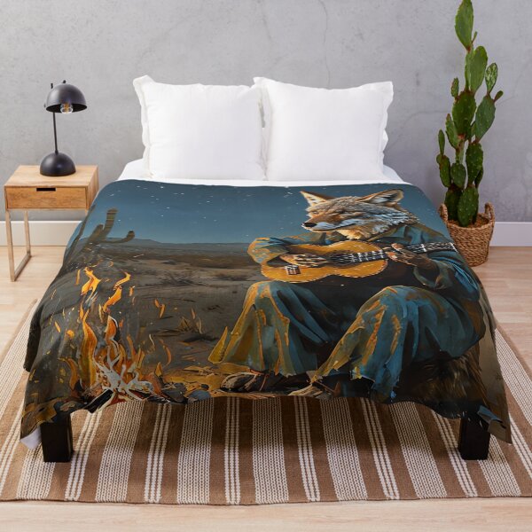 Item preview, Coyote’s Desert Serenade designed and sold by ONYX Pixee.
