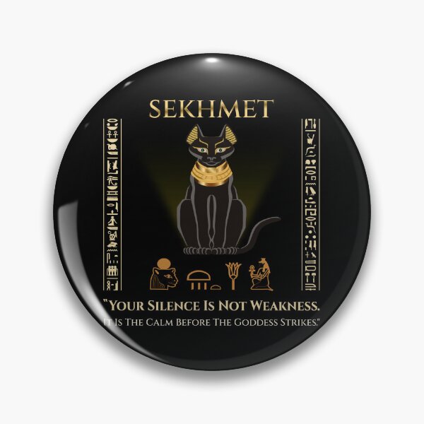 Item preview, Sekhmet · Your Silence Is Not Weakness · It Is The Calm Before The Goddess Strikes · Egypt Art designed and sold by PharaohDArt.