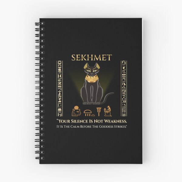 Item preview, Sekhmet · Your Silence Is Not Weakness · It Is The Calm Before The Goddess Strikes · Egypt Art designed and sold by PharaohDArt.