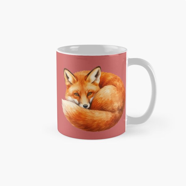 Item preview, Watercolor Fox — Soft Autumn Woodland Art Sticker designed and sold by NUFADE.