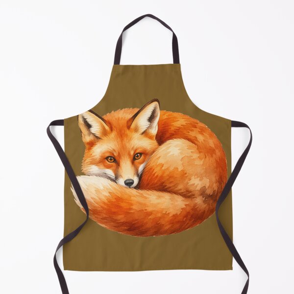 Item preview, Watercolor Fox — Soft Autumn Woodland Art Sticker designed and sold by NUFADE.