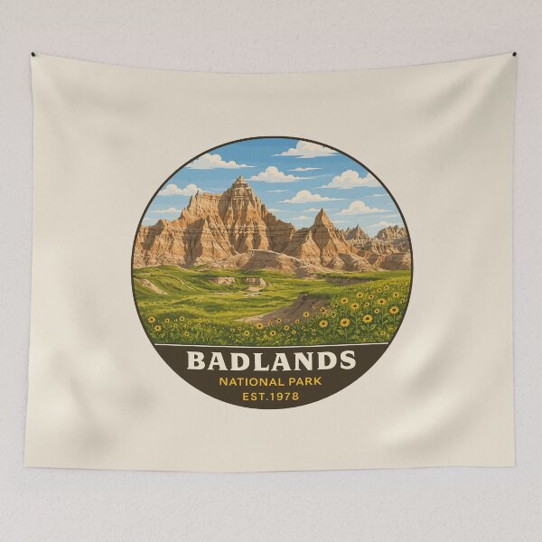 Item preview, Badlands National Park South Dakota designed and sold by Gideon Emmerich.