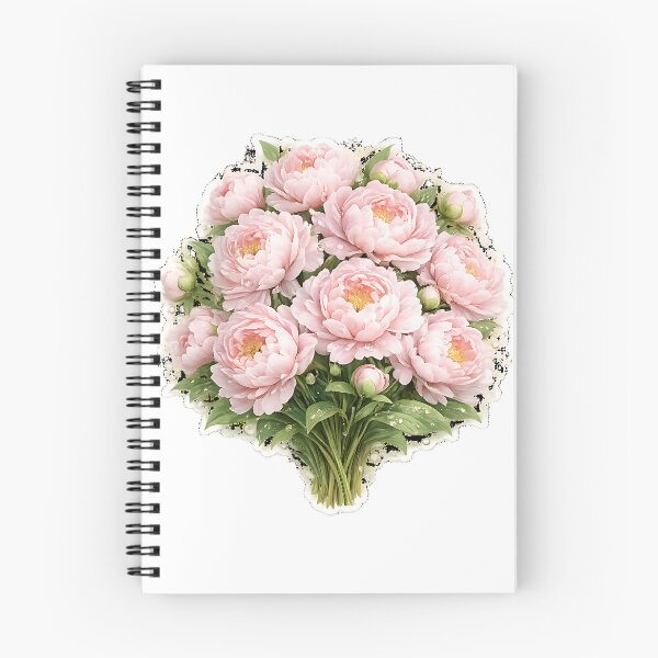 Item preview, Soft Pink Peony Bouquet  designed and sold by Jaideep Walia.
