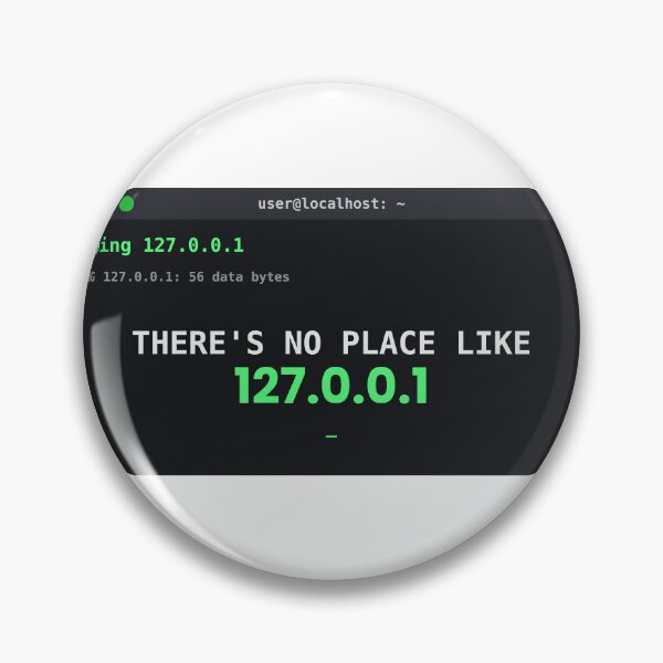 Artikelvorschau, Es gibt keinen Ort wie 127.0.0.1 – Lustiges Programmierer-Shirt entworfen und verkauft von JoPiCreative.