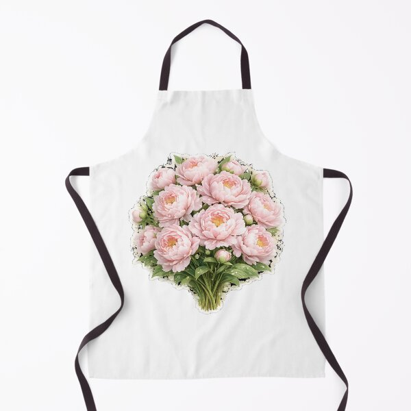 Item preview, Soft Pink Peony Bouquet designed and sold by Jaideep Walia.