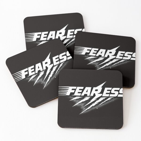 Item preview, Fearless | Motivational Typography Quote Design designed and sold by VasiArtLab.