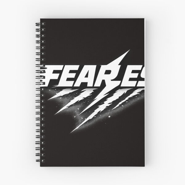 Item preview, Fearless | Motivational Typography Quote Design designed and sold by VasiArtLab.
