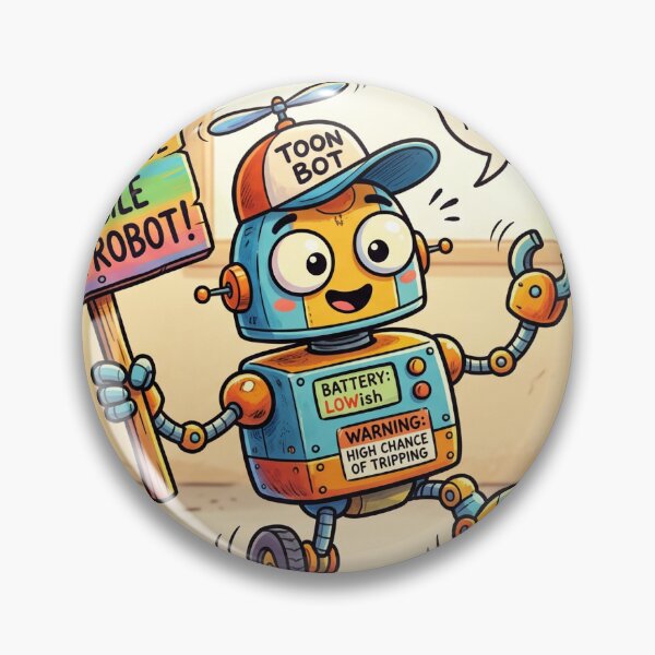 Item preview, Little BOT designed and sold by TheQuirkyThread.