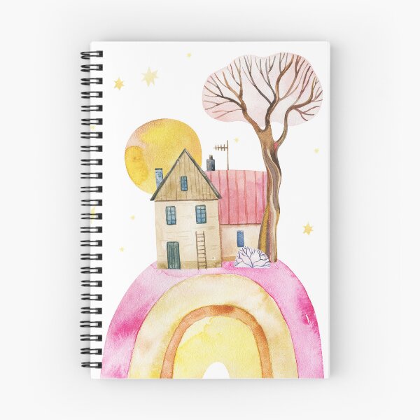 Item preview, watercolor house designed and sold by the-myro.
