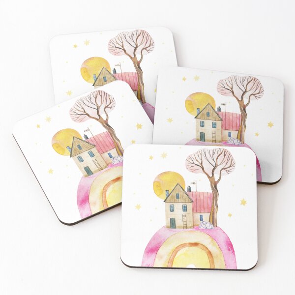 Item preview, watercolor house designed and sold by the-myro.