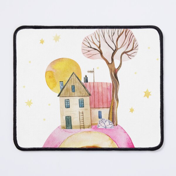 Item preview, watercolor house designed and sold by the-myro.