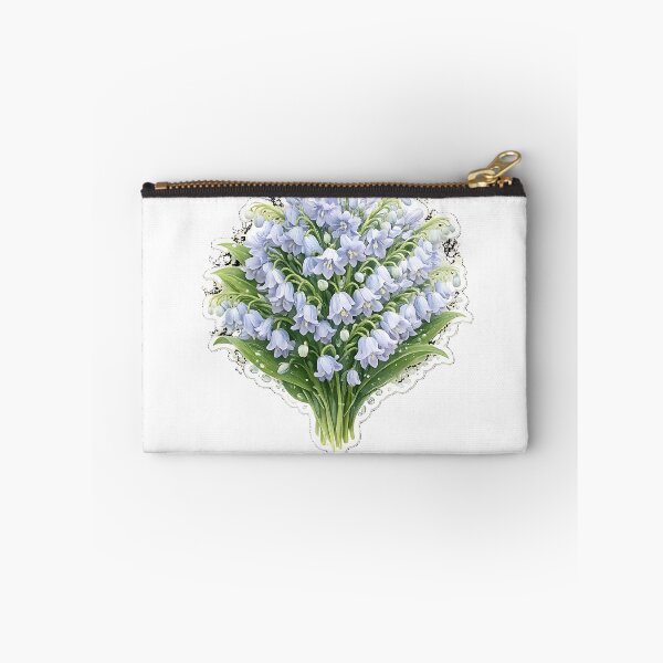 Item preview, Pastel Bluebell and Lily Bouquet  designed and sold by Jaideep Walia.