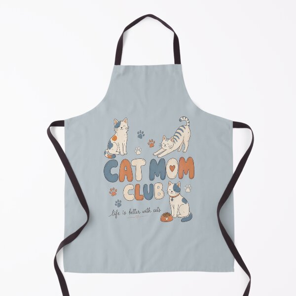 Item preview, Cat Mom Club Shirt - Cute Hand Drawn Cat Illustration Tee designed and sold by Dbm Teeverse.