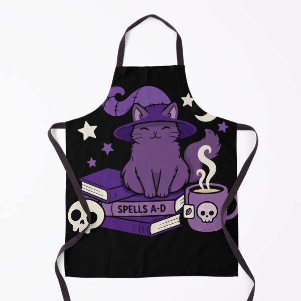 Item preview, Feline Familiar -Black | Nikury - Books, Spells & Cats – Cute Witch Cat Magical designed and sold by Huddy-clothes.