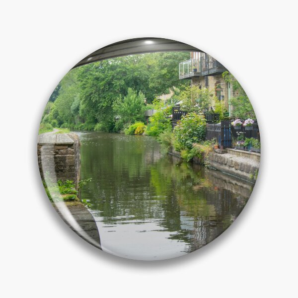 Item preview, Rochdale Canal View under Station Road Bridge, Luddendenfoot designed and sold by ArtworkNorth.