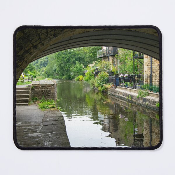 Item preview, Rochdale Canal View under Station Road Bridge, Luddendenfoot designed and sold by ArtworkNorth.