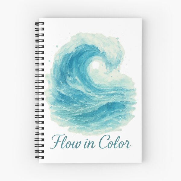 Item preview, Flow in Color Wave designed and sold by Velvet-motive.