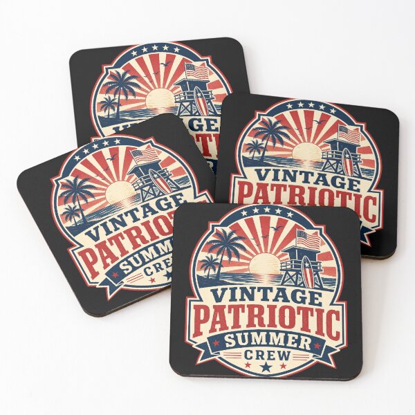 Item preview, Vintage Patriotic Summer Crew designed and sold by PatysArt.