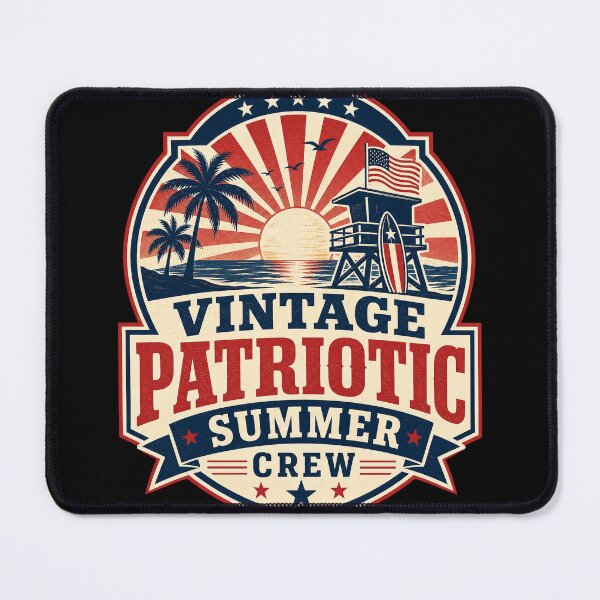 Item preview, Vintage Patriotic Summer Crew designed and sold by PatysArt.