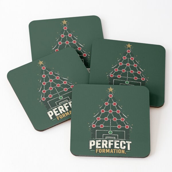 Item preview, Perfect Formation – Christmas Tree Football Tactics Board | Minimal Soccer Coach Graphic designed and sold by warlistop.