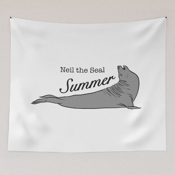 Item preview, Neil the seal summer designed and sold by hunterandkit.