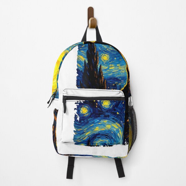 Item preview, Funny Black Cat Starry Night Van Gogh Art T Shirts for Cat Lovers Mom Dad Tees designed and sold by gidget-gadget.