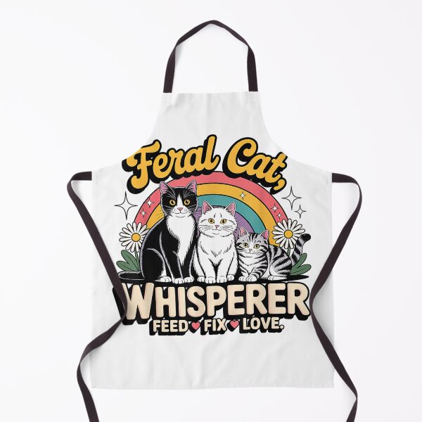 Item preview, Feral Cat Whisperer Funny Cat Lover T for Women, Men, Kids T-Shirt designed and sold by kevincuellar.