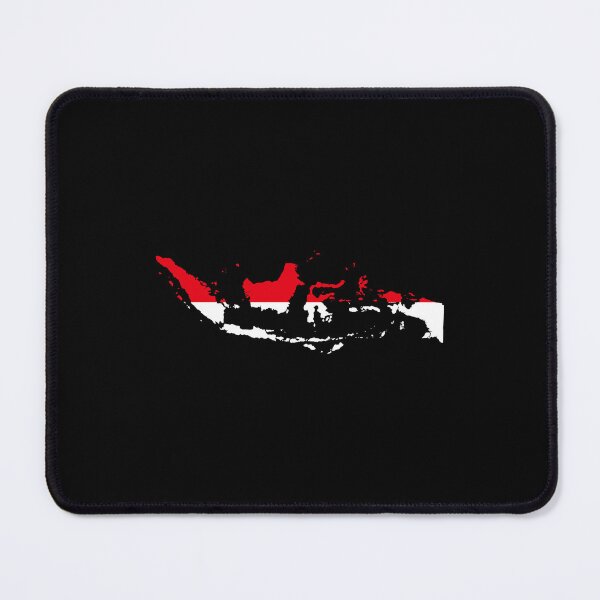 Item preview, Indonesia Shaped Flag ID designed and sold by shitpostee.